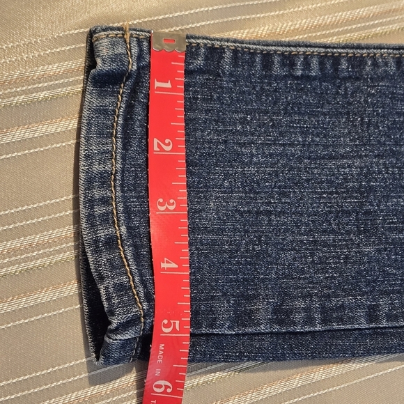 21 Denim Classic Blue Denim Jeans 5 pocket Button Zipper Stretch Women's 27x29 - Picture 15 of 15